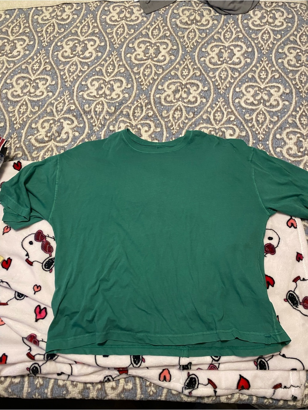 We The Free Emerald Green Short Sleeve Crewneck Tee